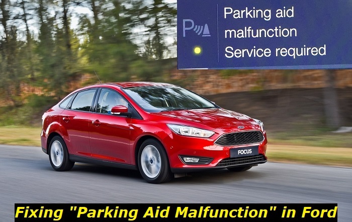 parking aid malfunction ford